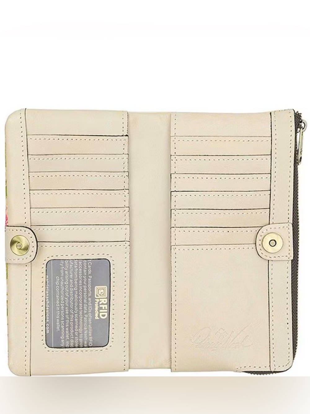 Patricia Nash Prassa Strawberry Flora Wallet - Picture 3 of 6